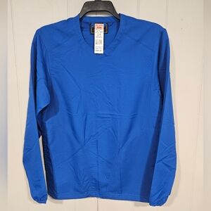 Holloway Ignition Pullover V Neck Men's XSmall Lightweight Wind Shirt Blue NWT